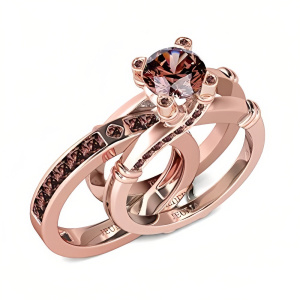Rose Gold & Chocolate