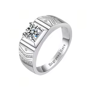 Men Moissanite 9