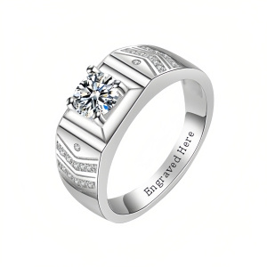 Men Moissanite 9