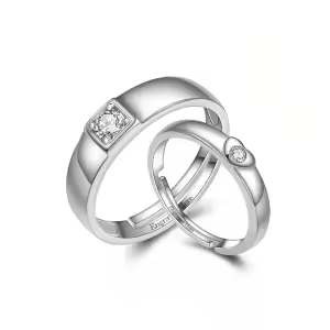 Moissanite Ring Sets D