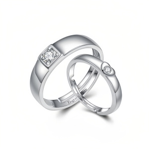 Moissanite Ring Sets D