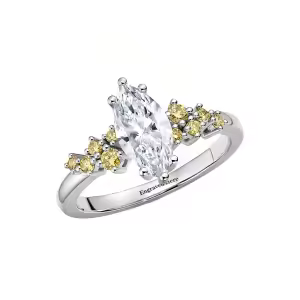 H Engagement Ring