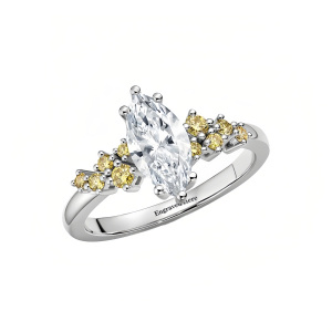 H Engagement Ring