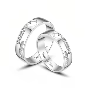 Moissanite Ring Sets A