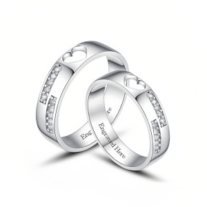 Moissanite Ring Sets A