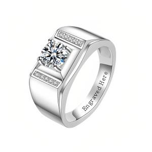 Men Moissanite 13