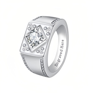 Men Moissanite 8
