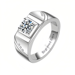 Men Moissanite 11