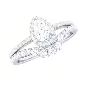 A Moissanite Ring