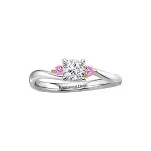F Engagement Ring