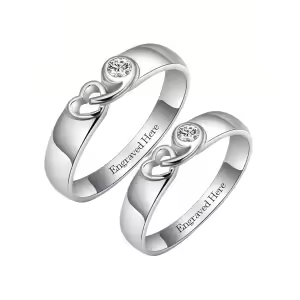 Moissanite Ring Sets L