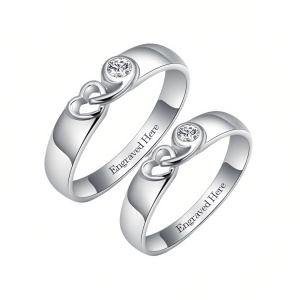 Moissanite Ring Sets L