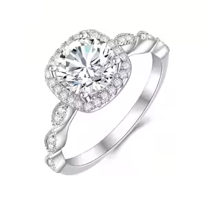 Cushion Cut Engagement Ring