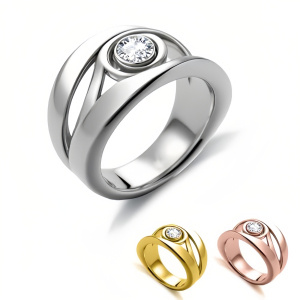 A engagement ring