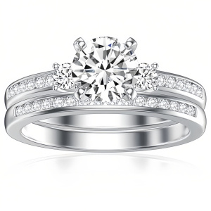 Moissanite Ring-3
