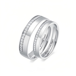 Wedding Band Set-A