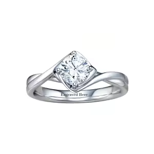 B Engagement Ring