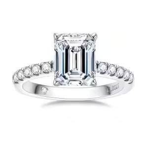 3.248cttw Emerald Cut