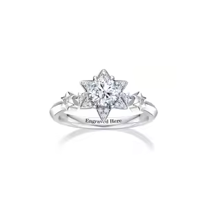 B Engagement Ring