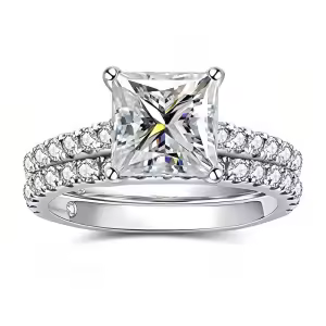 4cttw Princess Cut
