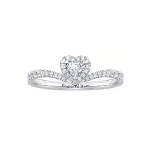 D Engagement Ring