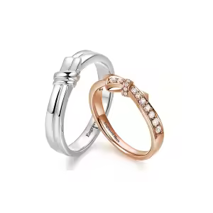 I Moissanite Wedding Ring Set