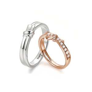 I Moissanite Wedding Ring Set