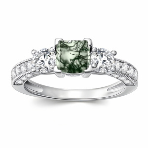 Natural Moss Agate