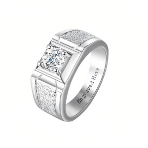 Men Moissanite 10