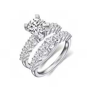 Moissanite Ring-6