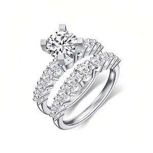 Moissanite Ring-6