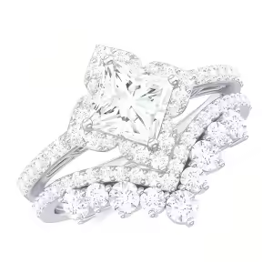 A Moissanite Ring