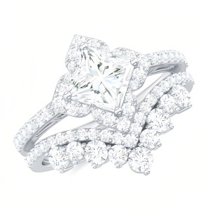 A Moissanite Ring