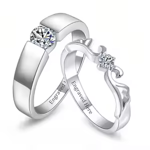 A Wedding Ring Set