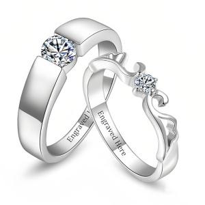 A Wedding Ring Set