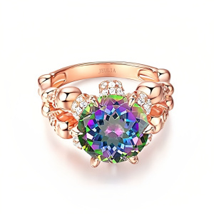 Rainbow & Rose Gold