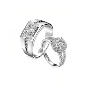 Wedding Ring Set H