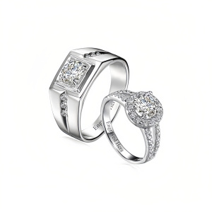 Wedding Ring Set H
