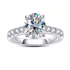 4.25cttw Oval Cut