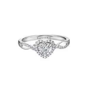 E Engagement Ring