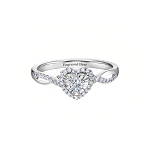 E Engagement Ring