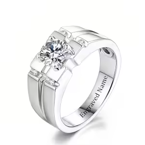 O Moissanite Ring