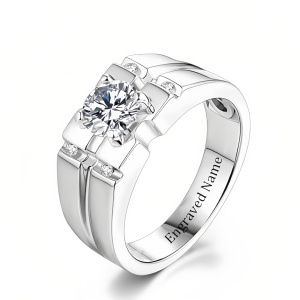 O Moissanite Ring