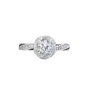 F Engagement Ring