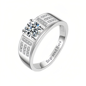 Men Moissanite 8