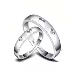 Moissanite Ring Sets M