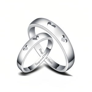 Moissanite Ring Sets M