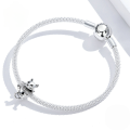 wholesale 925 silver parts, cat beads, unique cat DIY jewelry charms-0-1