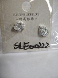 wholesale 925 Sterling Silver Elegant Teardrop Zircon Halo Earrings In Plated with White Gold-0-6