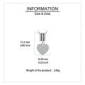 wholesale 925 Sterling Silver Elegant Zircon Heart Pendant Necklace With Silver Chain And Luxury Jewelry Design-0-4